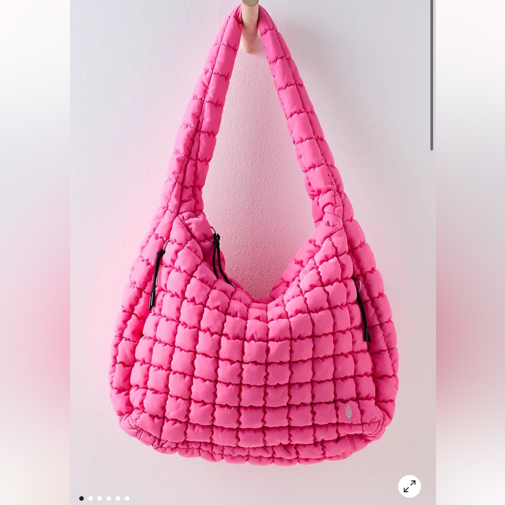 NWT FP movement quilted carryall bag bubblegum
